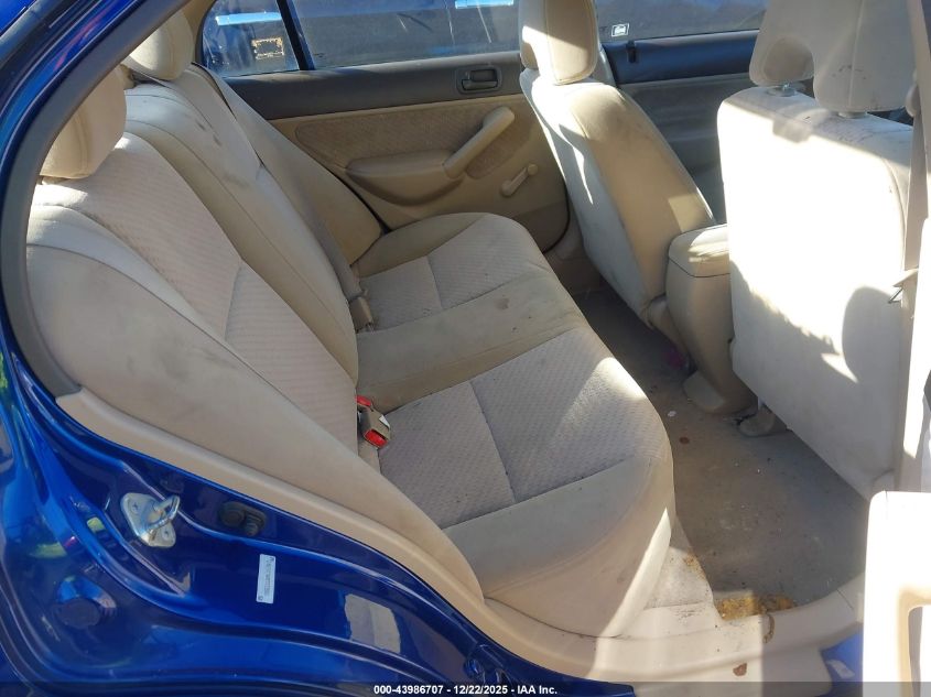 2004 Honda Civic Vp VIN: 1HGES16304L012467 Lot: 43986707