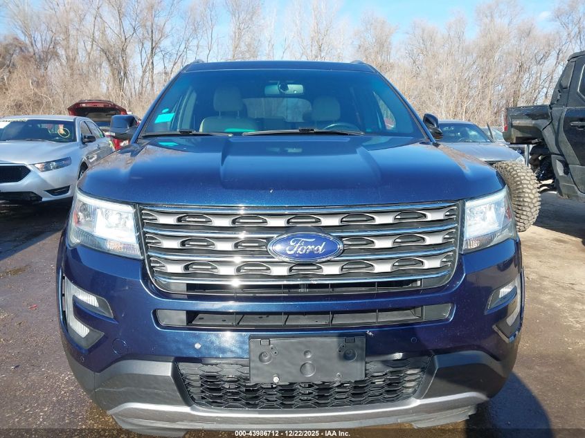 2017 Ford Explorer Xlt VIN: 1FM5K8D89HGB58351 Lot: 43986712