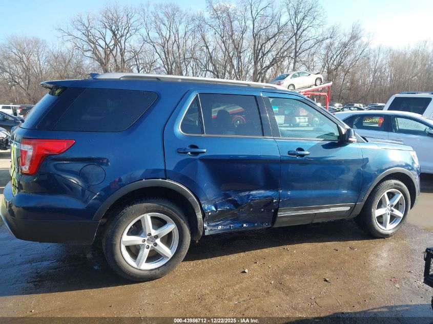 2017 Ford Explorer Xlt VIN: 1FM5K8D89HGB58351 Lot: 43986712