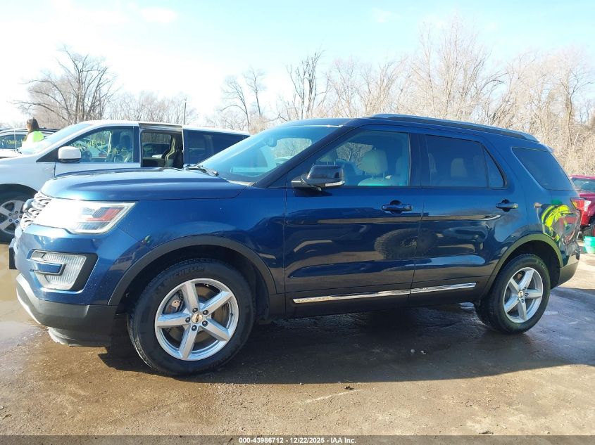 2017 Ford Explorer Xlt VIN: 1FM5K8D89HGB58351 Lot: 43986712