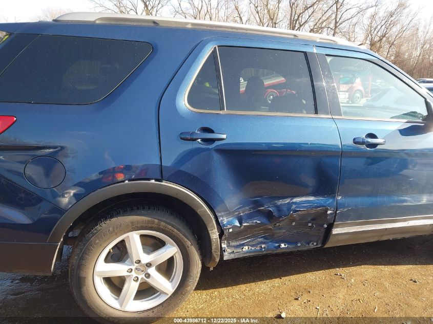 2017 Ford Explorer Xlt VIN: 1FM5K8D89HGB58351 Lot: 43986712