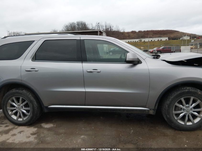 2016 Dodge Durango Sxt VIN: 1C4RDJAG6GC481913 Lot: 43986717
