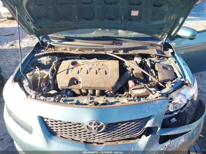 2010 Toyota Corolla Le VIN: 2T1BU4EEXAC508542 Lot: 43986721