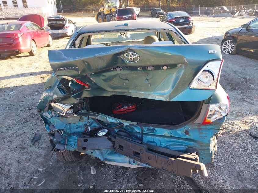 2010 Toyota Corolla Le VIN: 2T1BU4EEXAC508542 Lot: 43986721