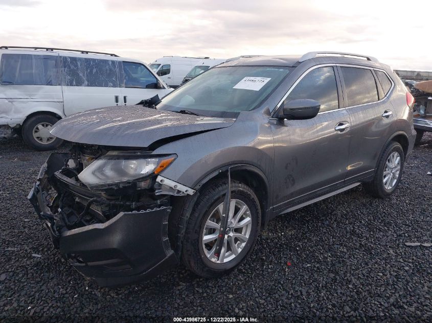 2017 Nissan Rogue Sv VIN: 5N1AT2MV1HC792341 Lot: 43986725