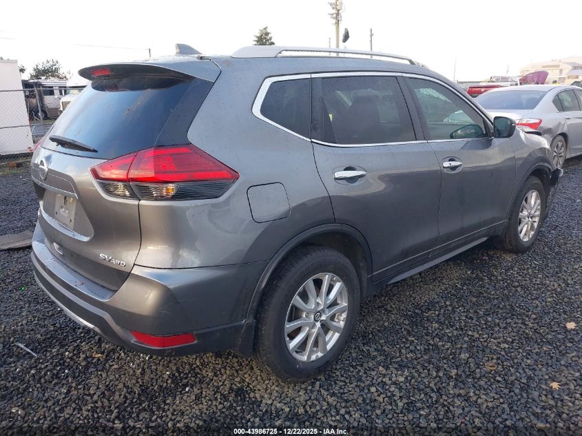 2017 Nissan Rogue Sv VIN: 5N1AT2MV1HC792341 Lot: 43986725