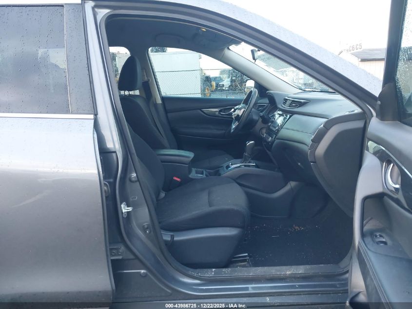 2017 Nissan Rogue Sv VIN: 5N1AT2MV1HC792341 Lot: 43986725