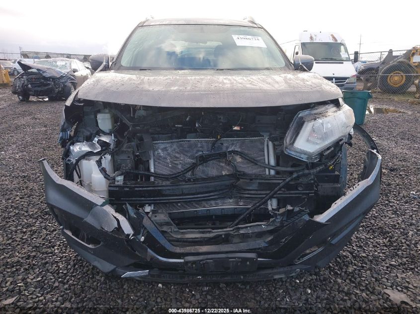 2017 Nissan Rogue Sv VIN: 5N1AT2MV1HC792341 Lot: 43986725