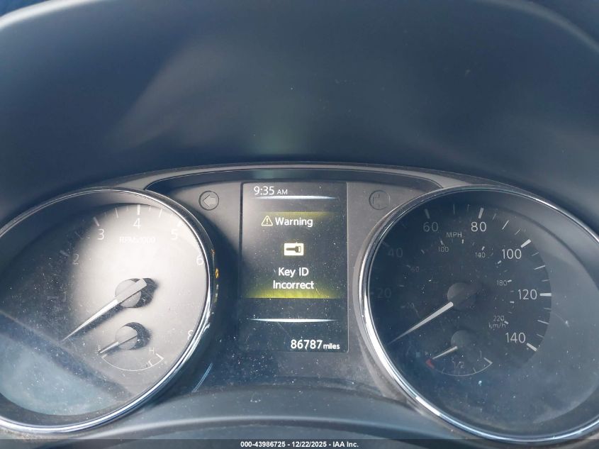 2017 Nissan Rogue Sv VIN: 5N1AT2MV1HC792341 Lot: 43986725