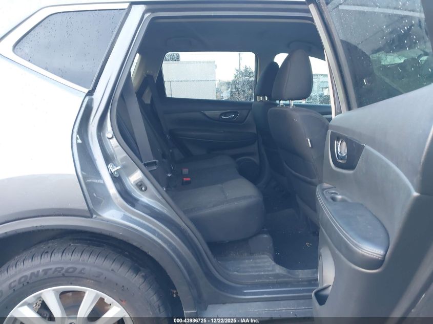 2017 Nissan Rogue Sv VIN: 5N1AT2MV1HC792341 Lot: 43986725