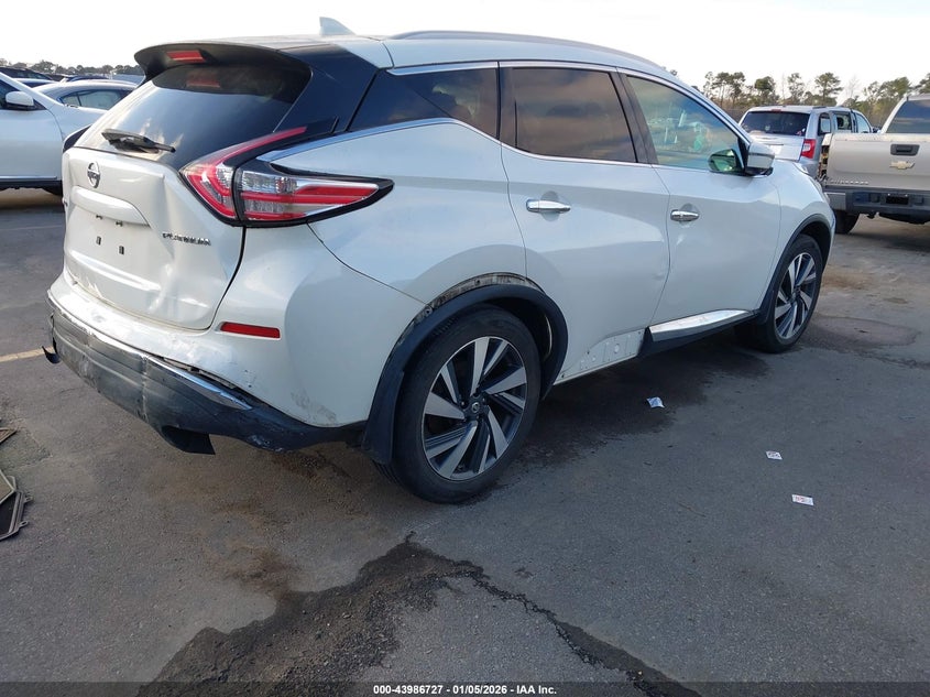 2016 Nissan Murano Platinum