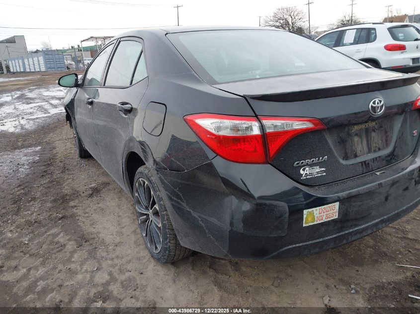 2016 Toyota Corolla S Plus VIN: 2T1BURHEXGC569469 Lot: 43986729