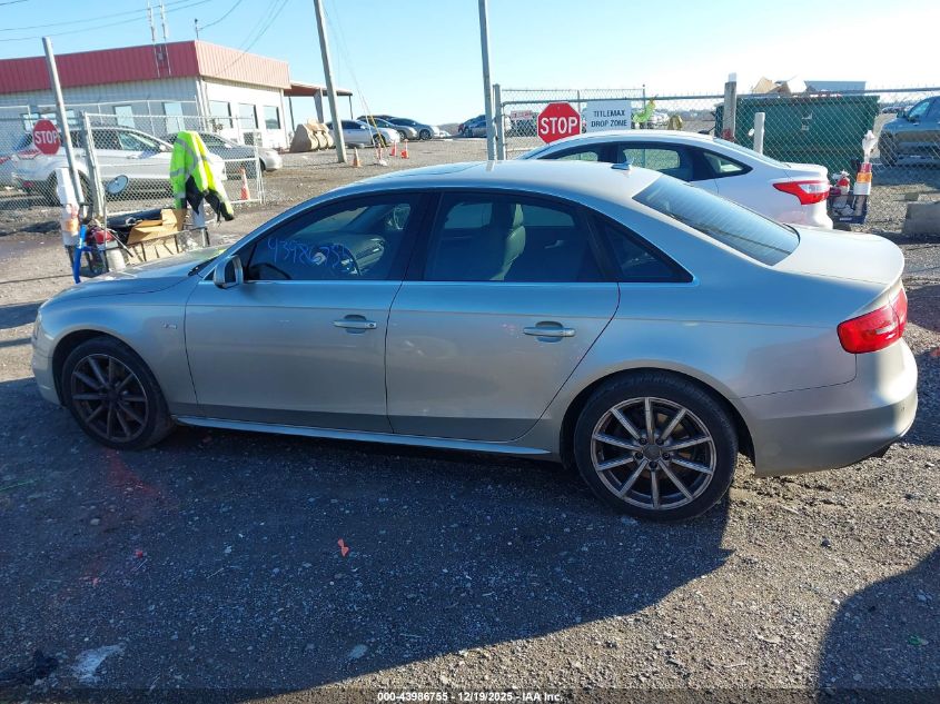 2014 Audi A4 2.0T Premium VIN: WAUFFAFL9EA071373 Lot: 43986755