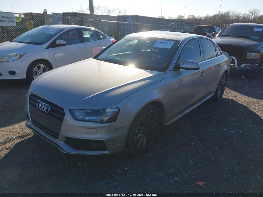 2014 Audi A4 2.0T Premium VIN: WAUFFAFL9EA071373 Lot: 43986755