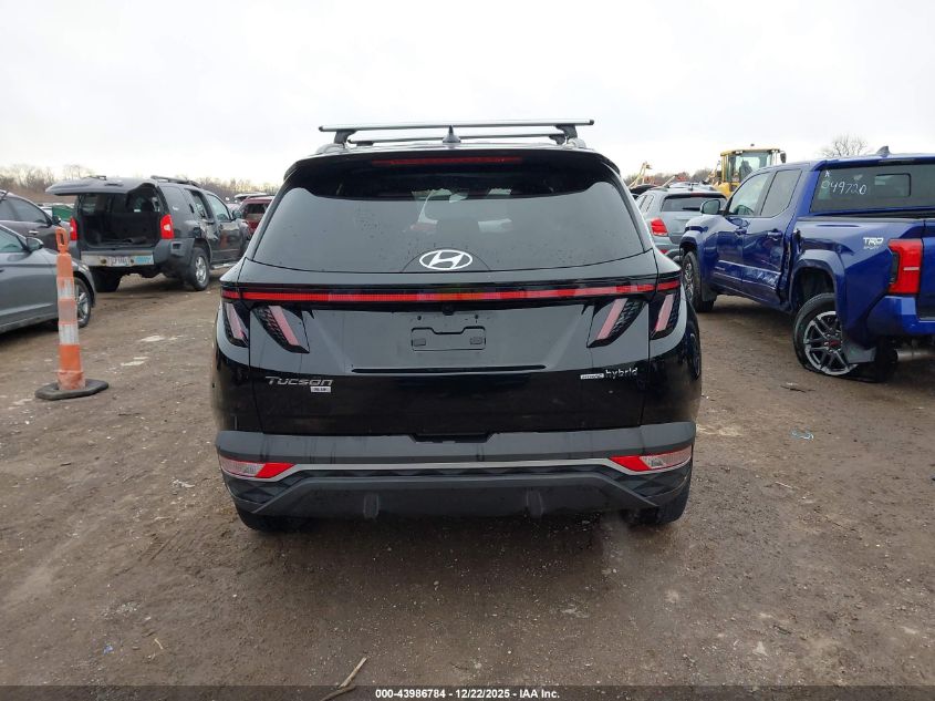2022 Hyundai Tucson Hybrid Blue VIN: KM8JBCA13NU068361 Lot: 43986784