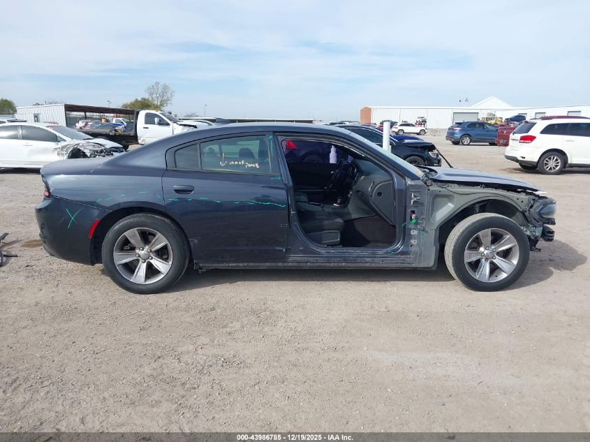 2016 Dodge Charger Sxt VIN: 2C3CDXHG7GH346343 Lot: 43986785