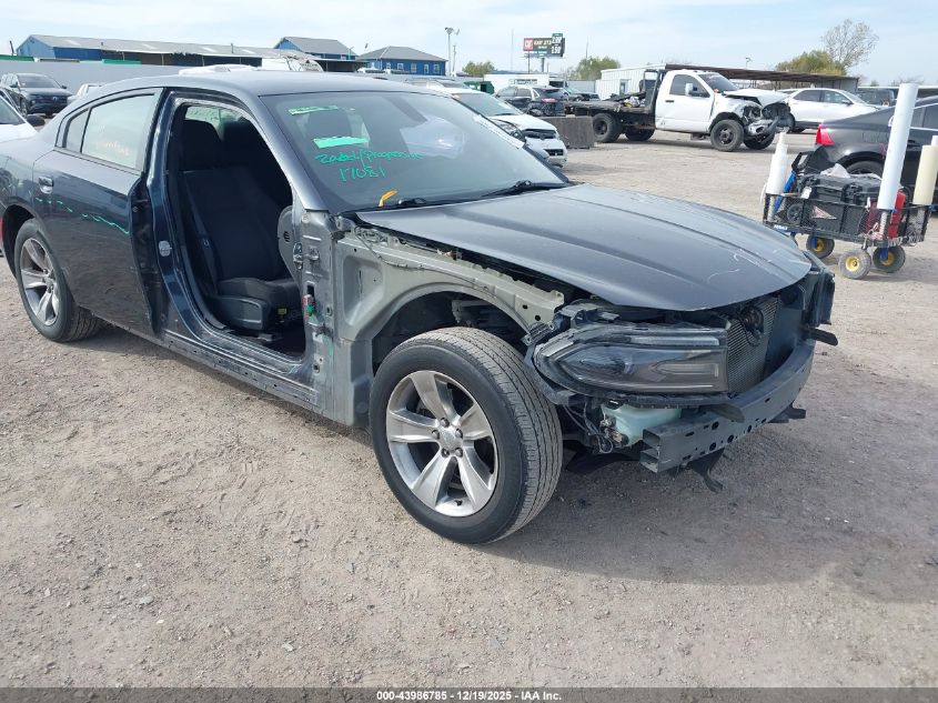 2016 Dodge Charger Sxt VIN: 2C3CDXHG7GH346343 Lot: 43986785