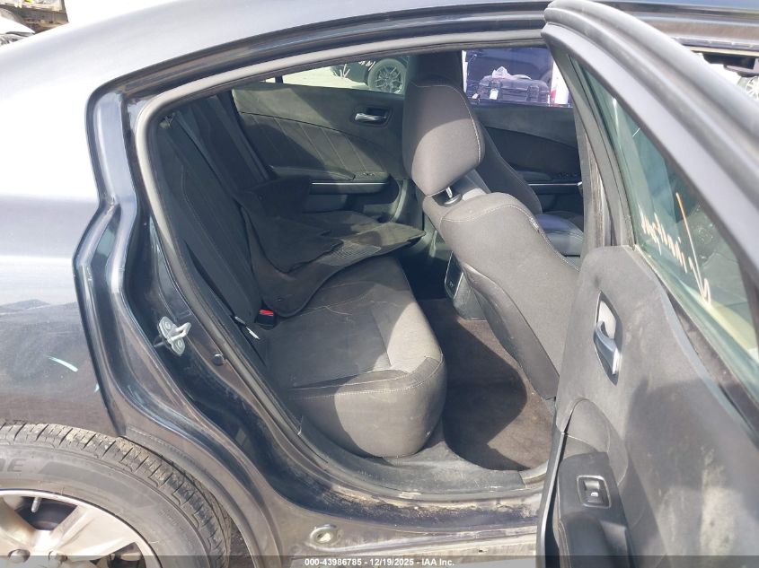 2016 Dodge Charger Sxt VIN: 2C3CDXHG7GH346343 Lot: 43986785