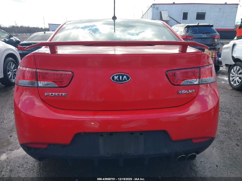 2012 Kia Forte Koup Sx VIN: KNAFW6A30C5592444 Lot: 43986791