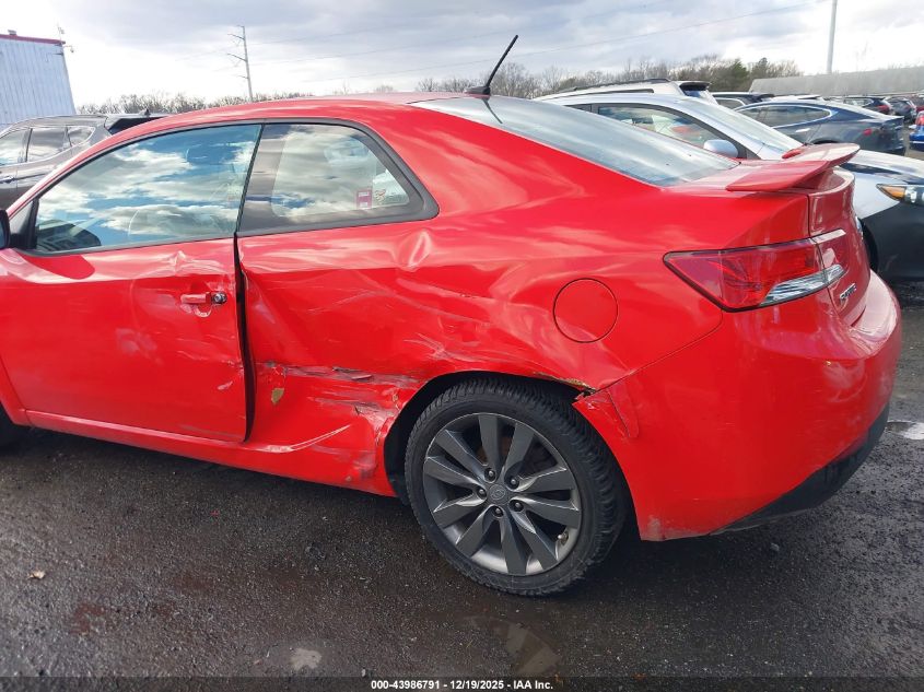 2012 Kia Forte Koup Sx VIN: KNAFW6A30C5592444 Lot: 43986791