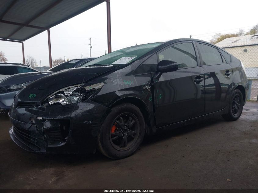 2012 Toyota Prius Three VIN: JTDKN3DUXC5494397 Lot: 43986792