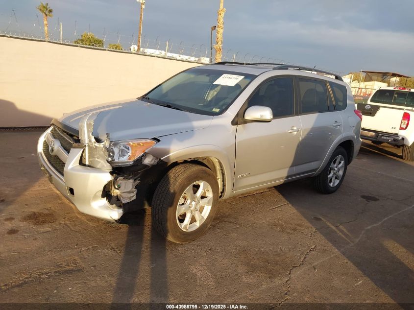 2012 Toyota Rav4 Limited V6 VIN: 2T3DK4DV1CW092986 Lot: 43986795