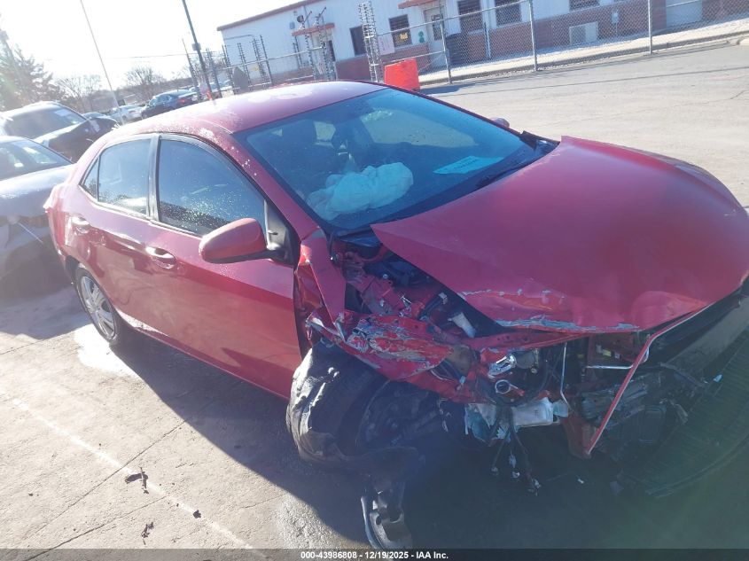 2014 Toyota Corolla Le VIN: 5YFBURHE4EP072849 Lot: 43986808