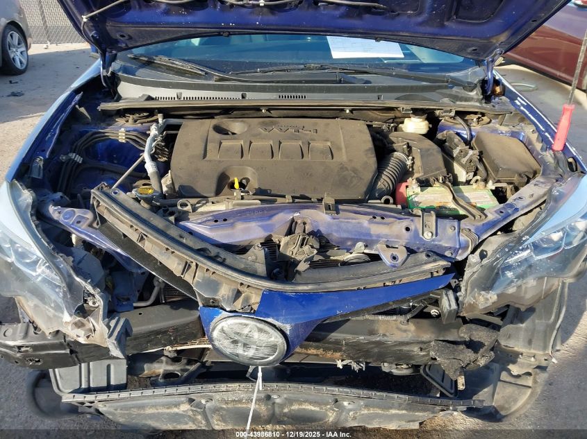 2017 Toyota Corolla Se VIN: 5YFBURHE0HP599923 Lot: 43986810