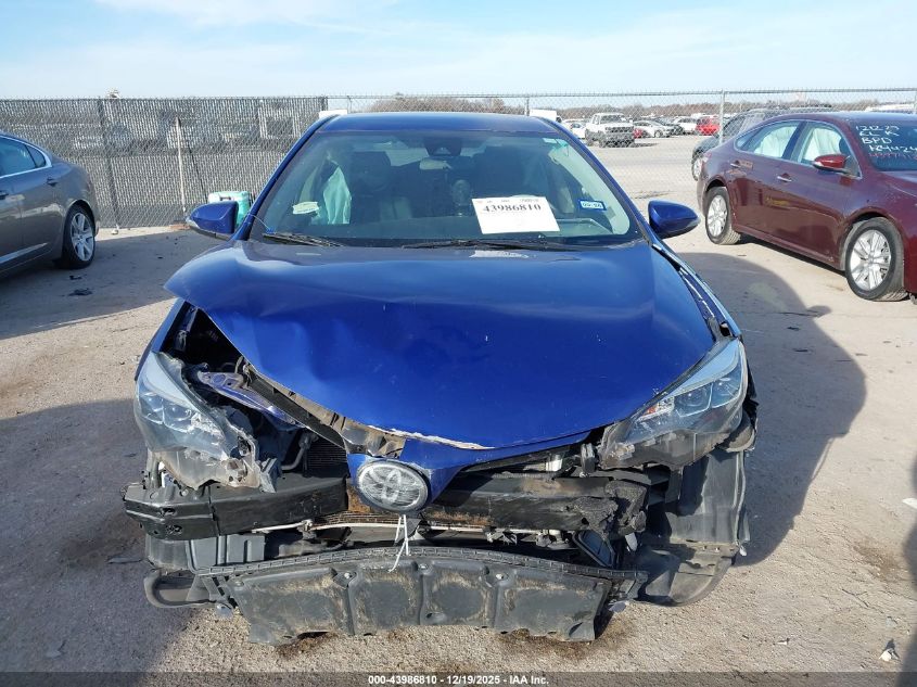 2017 Toyota Corolla Se VIN: 5YFBURHE0HP599923 Lot: 43986810