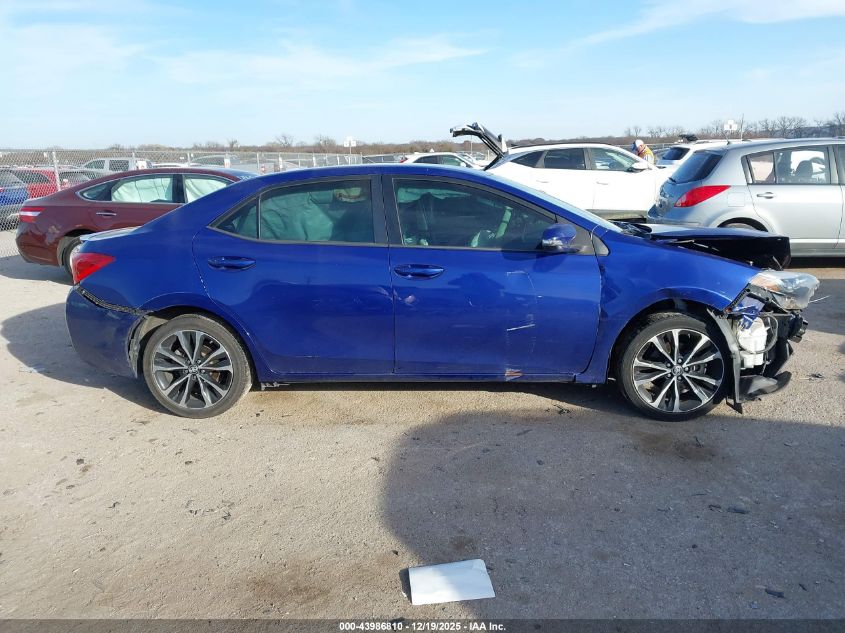 2017 Toyota Corolla Se VIN: 5YFBURHE0HP599923 Lot: 43986810