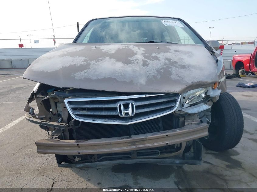 2003 Honda Odyssey Ex-L VIN: 5FNRL18933B113728 Lot: 43986812