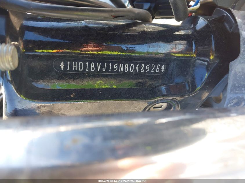 2022 Harley-Davidson Fxst VIN: 1HD1BVJ15NB048526 Lot: 43986814