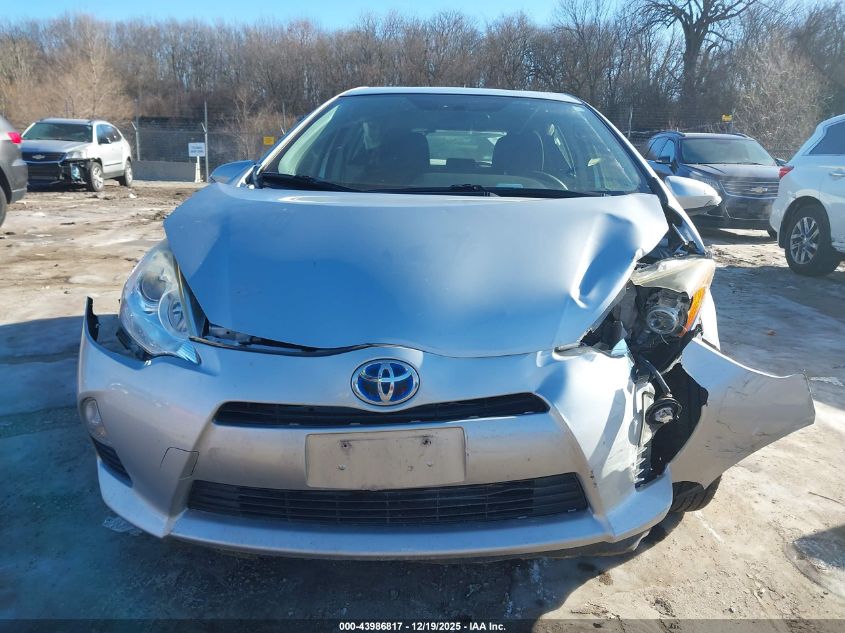 2014 Toyota Prius C Two VIN: JTDKDTB34E1079082 Lot: 43986817