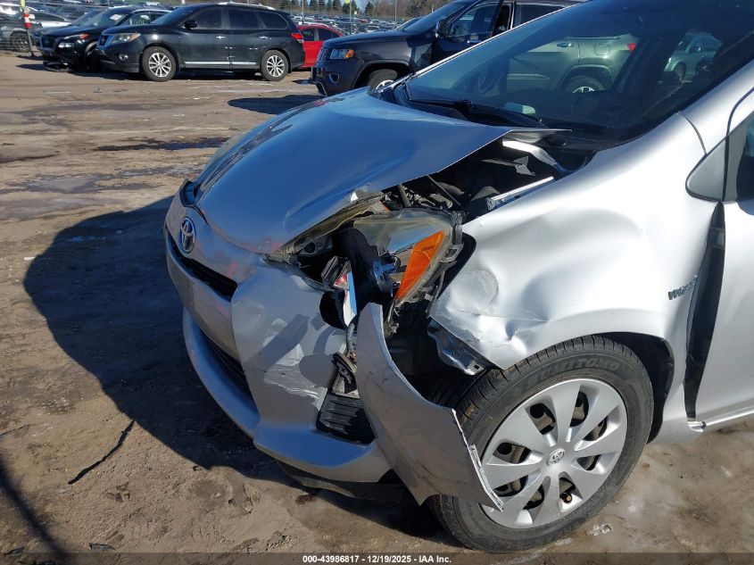 2014 Toyota Prius C Two VIN: JTDKDTB34E1079082 Lot: 43986817