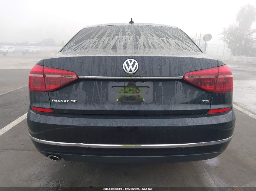 2017 Volkswagen Passat 1.8T Se VIN: 1VWBT7A3XHC059114 Lot: 43986819