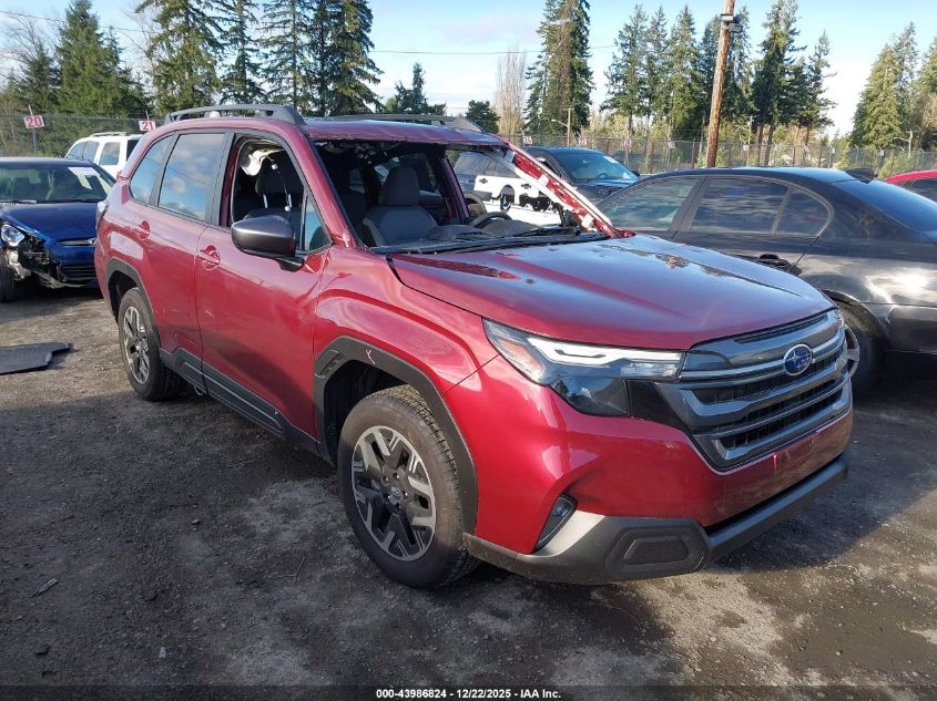 2025 Subaru Forester Premium VIN: JF2SLDDC9SH557510 Lot: 43986824