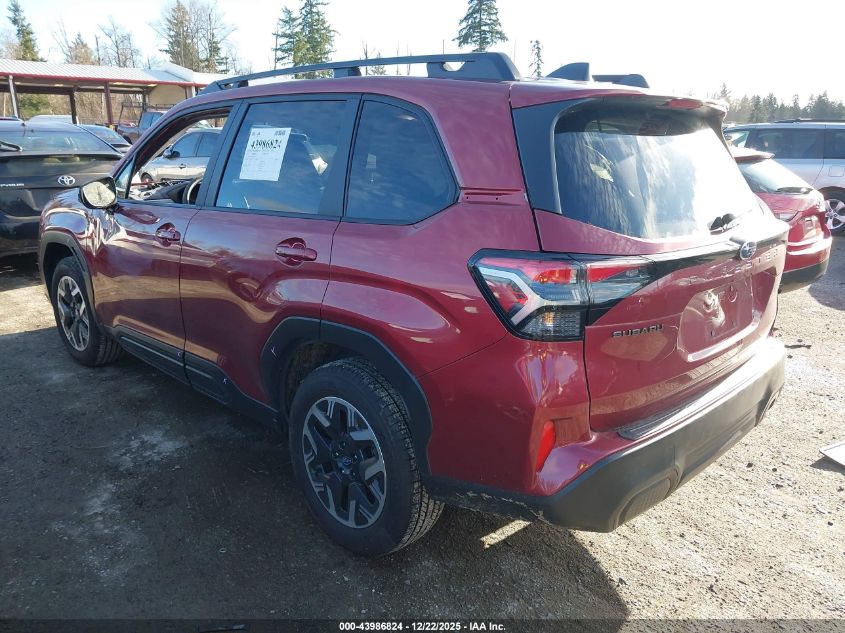 2025 Subaru Forester Premium VIN: JF2SLDDC9SH557510 Lot: 43986824