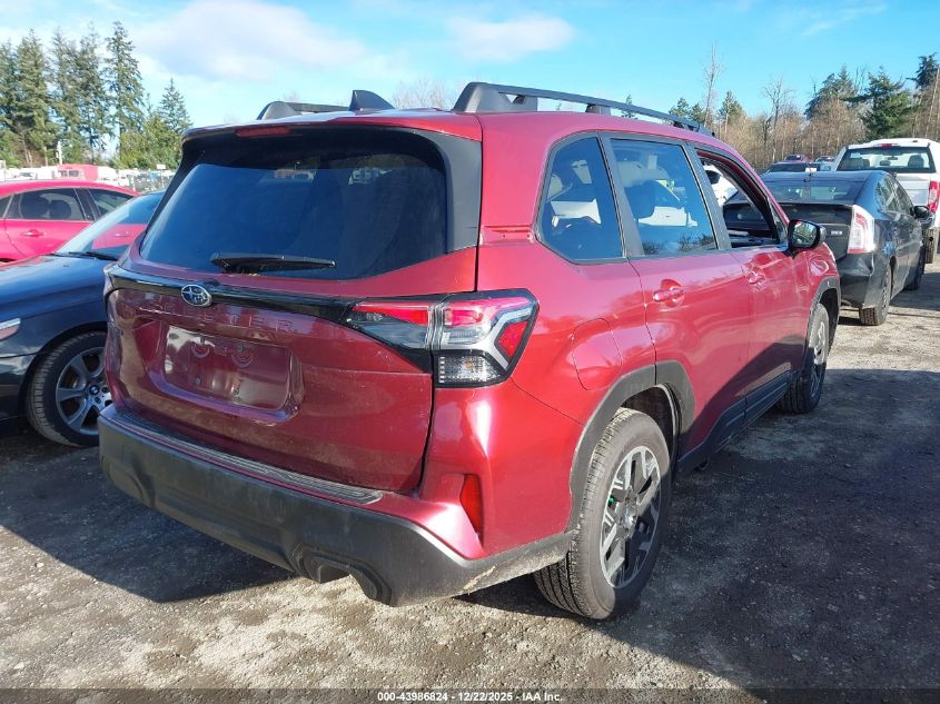 2025 Subaru Forester Premium VIN: JF2SLDDC9SH557510 Lot: 43986824