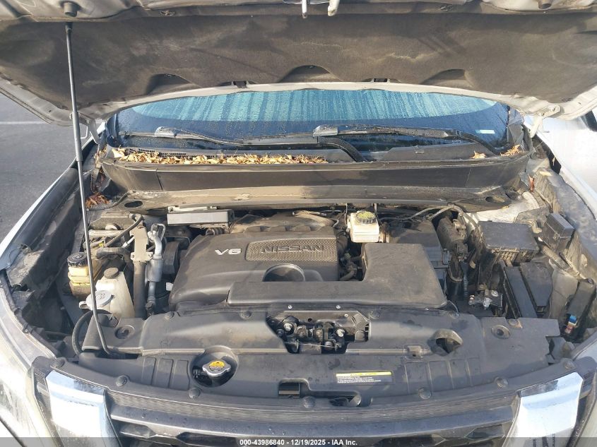 2017 Nissan Pathfinder Sv VIN: 5N1DR2MN7HC635540 Lot: 43986840