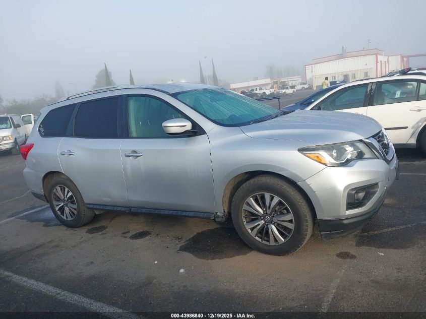 2017 Nissan Pathfinder Sv VIN: 5N1DR2MN7HC635540 Lot: 43986840