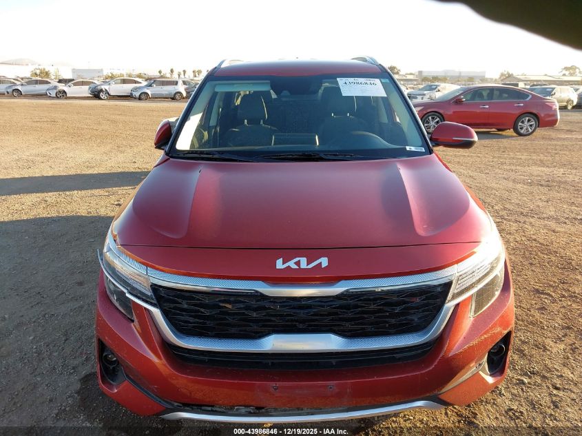 2022 Kia Seltos S VIN: KNDEU2AA5N7313976 Lot: 43986846