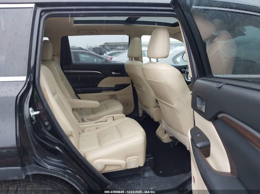 2014 Toyota Highlander Limited Platinum V6 VIN: 5TDDKRFH3ES021264 Lot: 43986849