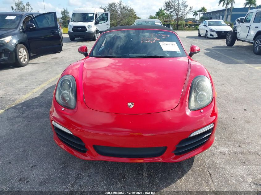 2015 Porsche Boxster VIN: WP0CA2A84FS120410 Lot: 43986850
