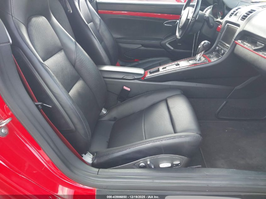 2015 Porsche Boxster VIN: WP0CA2A84FS120410 Lot: 43986850