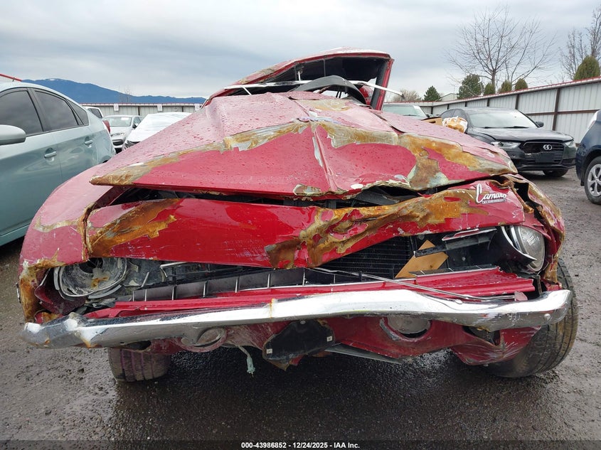 1969 Chevrolet Camaro VIN: 0000124379L510483 Lot: 43986852