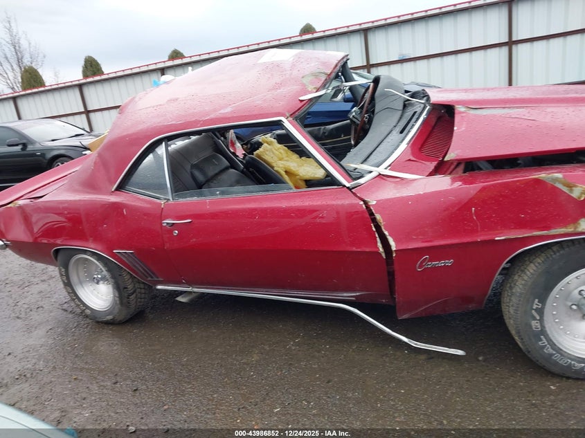 1969 Chevrolet Camaro VIN: 0000124379L510483 Lot: 43986852