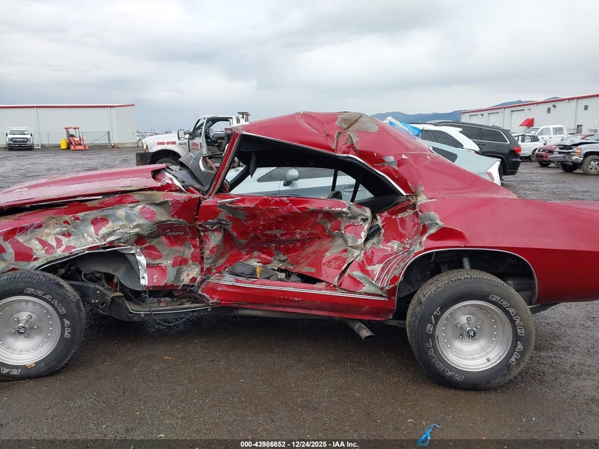 1969 Chevrolet Camaro VIN: 0000124379L510483 Lot: 43986852