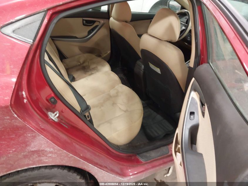 2013 Hyundai Elantra Gls VIN: 5NPDH4AE2DH245550 Lot: 43986854