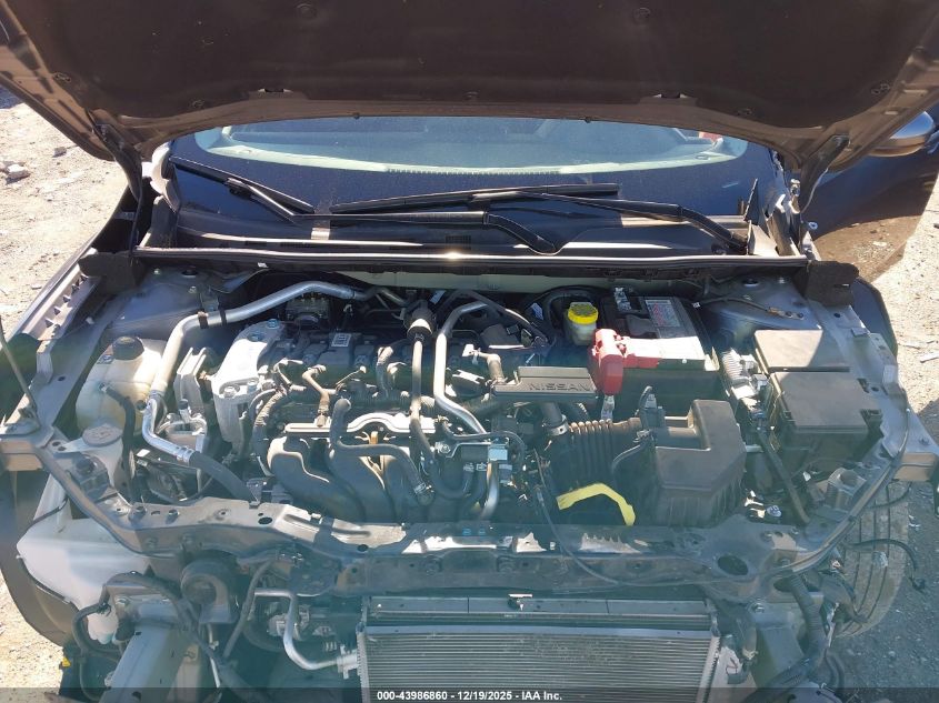 2022 Nissan Sentra S Xtronic Cvt VIN: 3N1AB8BV9NY276036 Lot: 43986860