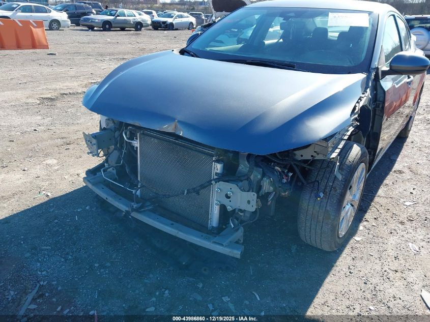 2022 Nissan Sentra S Xtronic Cvt VIN: 3N1AB8BV9NY276036 Lot: 43986860